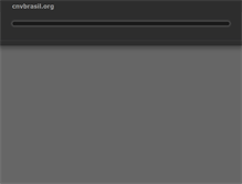 Tablet Screenshot of cnvbrasil.org